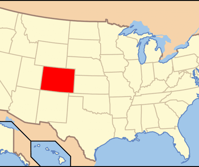 Colorado - USA Map
