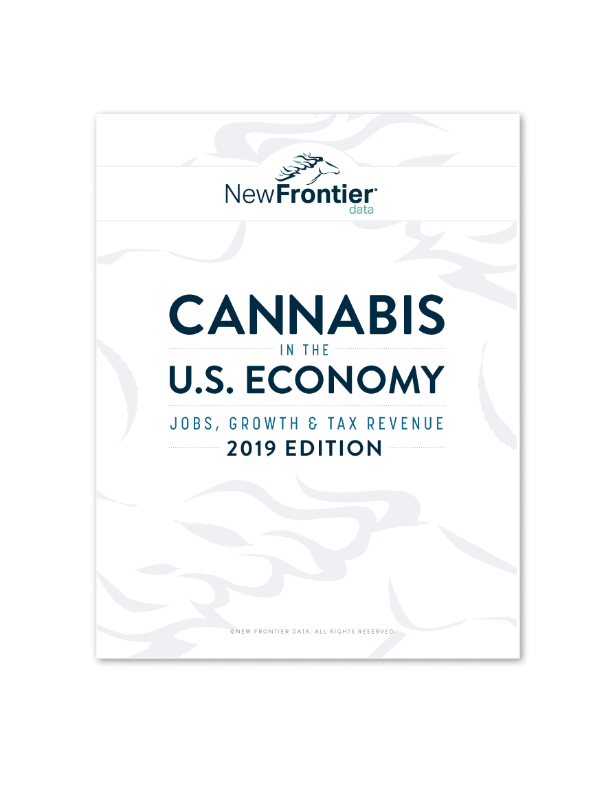 Cannabis In The U S Economy Jobs Growth Tax Revenue 19 Edition New Frontier Data