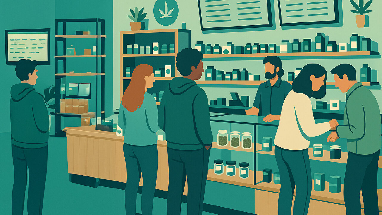 dispensary customers