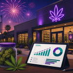 Dispensary with fireworks