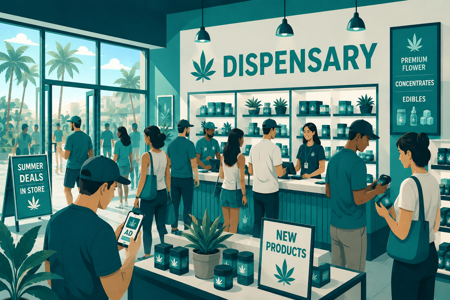 busy dispoensary